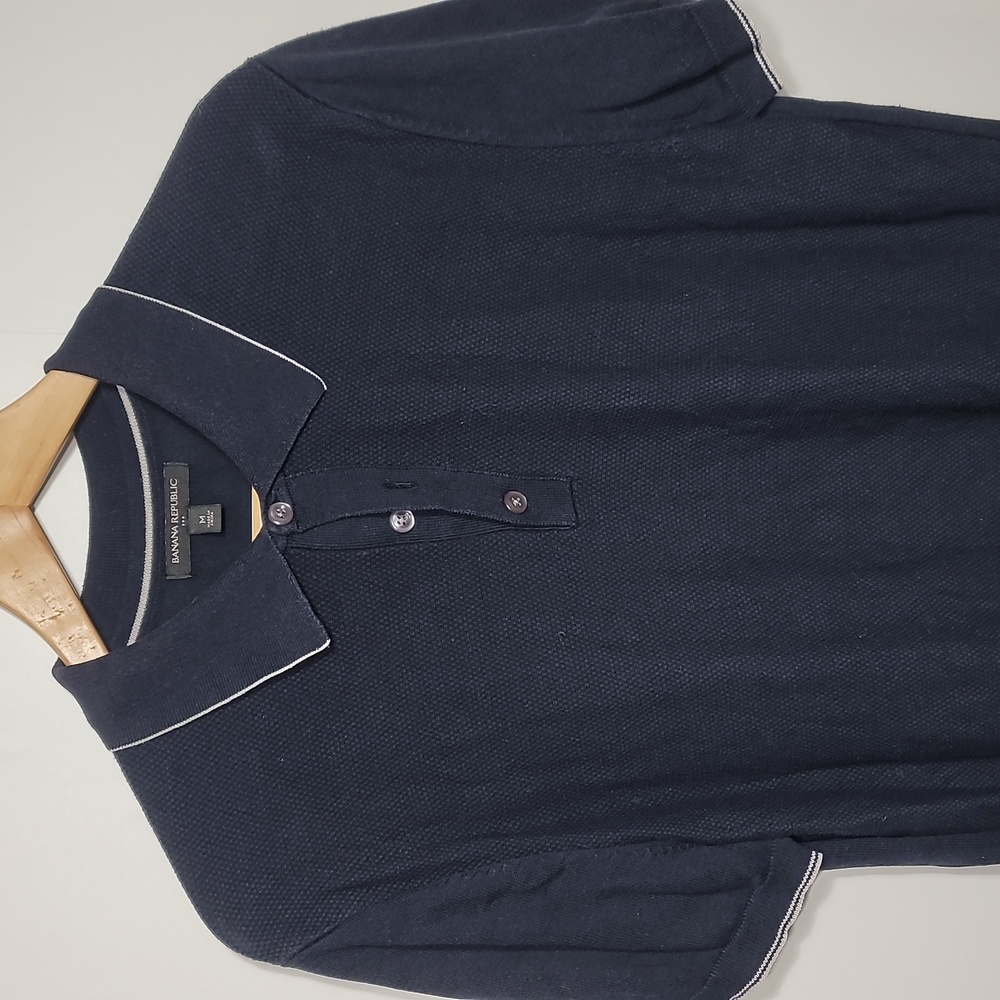 Banana Republic Navy Polo Shirt
